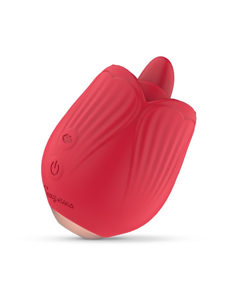 Teazers Rose Vibrator - Licking and Vibrating Teazers Rose Vibrator - Licking and Vibrating