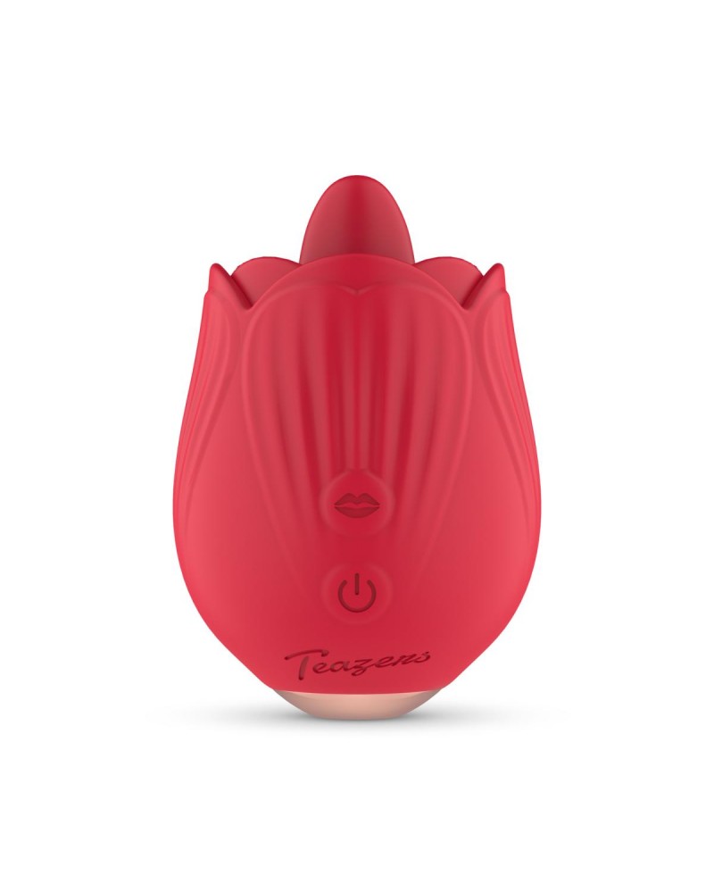 Teazers Rose Vibrator - Licking and Vibrating Teazers Rose Vibrator - Licking and Vibrating