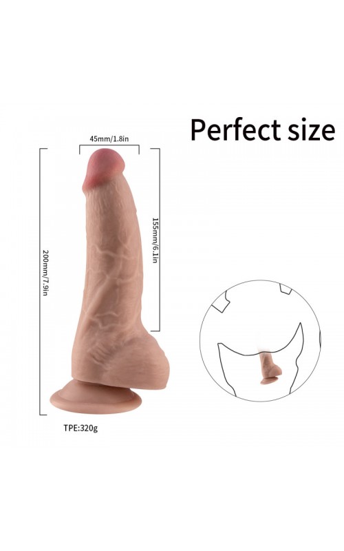 Ophelia's Dream Toys - Sliding Skin Dildo