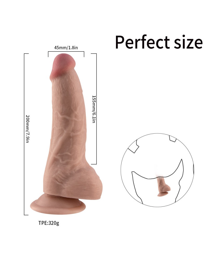 Ophelia's Dream Toys - Sliding Skin Dildo Ophelia's Dream Toys - Sliding Skin Dildo