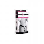 Unity Double Penetration Strap On Harness Black Unity Double Penetration Strap On Harness Black