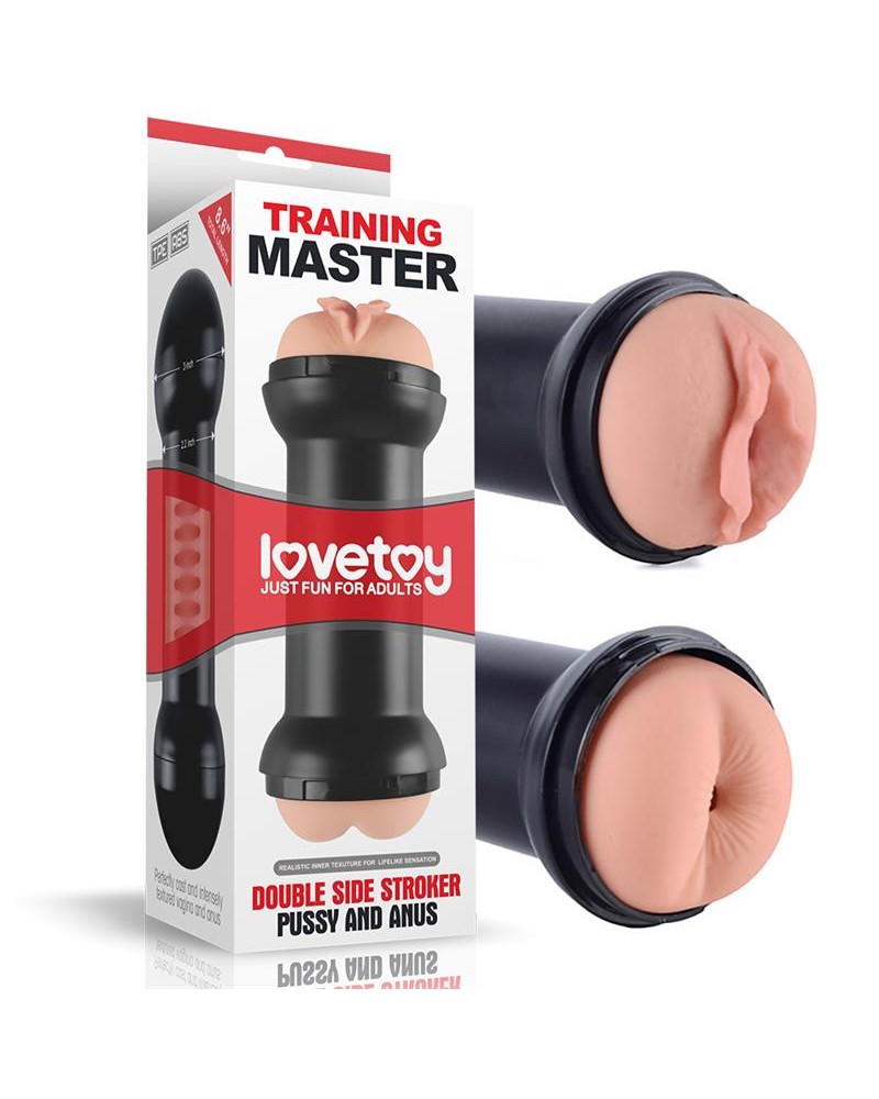Double Side Masturbator Training Vagina and Anus