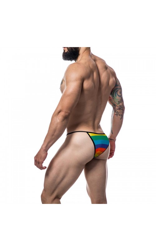 C4M12 Briefkini Rainbow