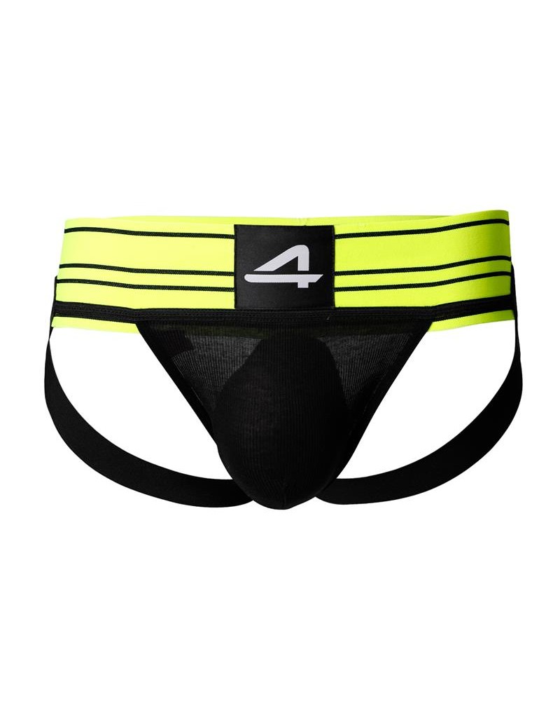 C4M15 Rugby Jockstrap Neon Lime 