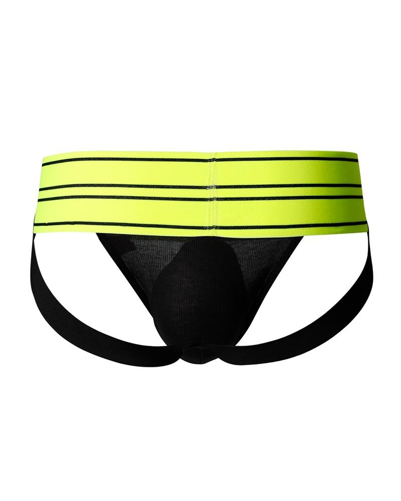 C4M15 Rugby Jockstrap Neon Lime 
