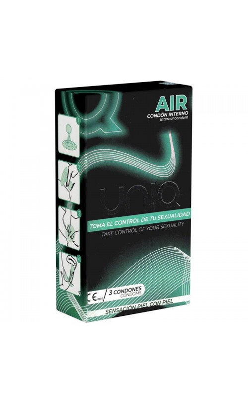 Air Female Condoms without Latex 3 pcs
