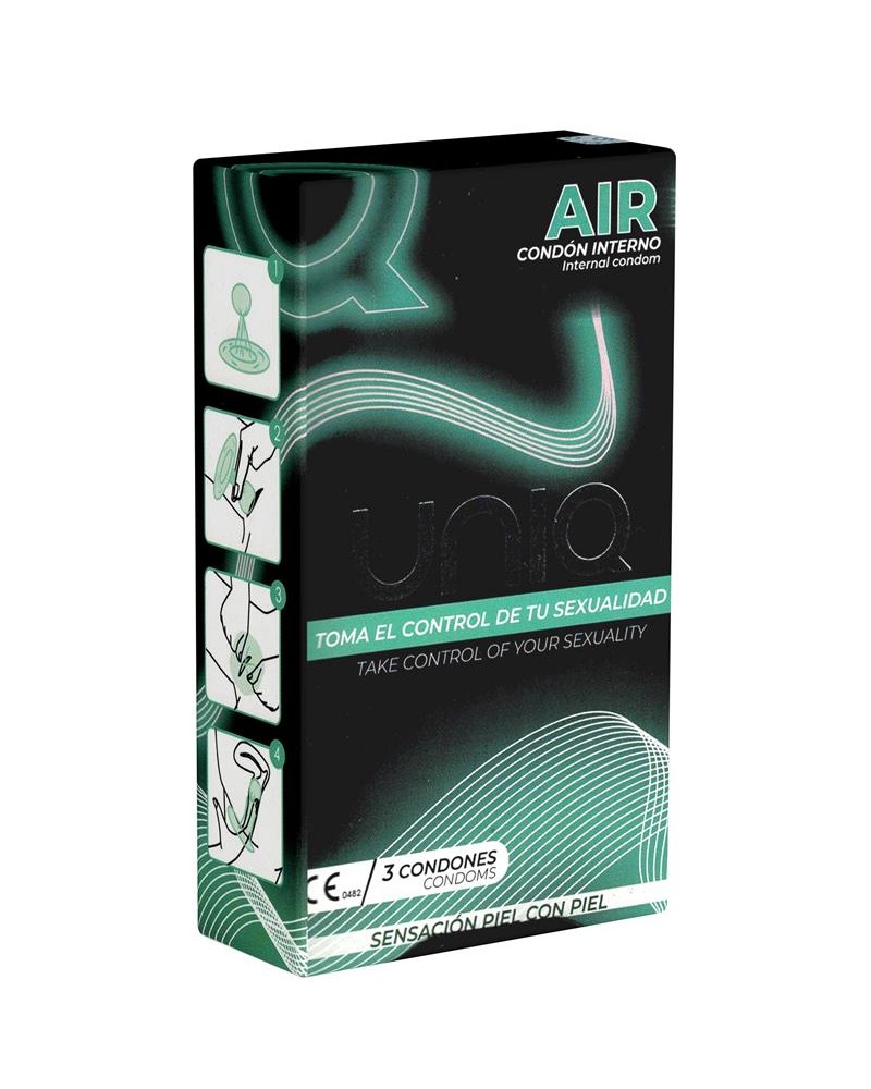 Air Female Condoms without Latex 3 pcs