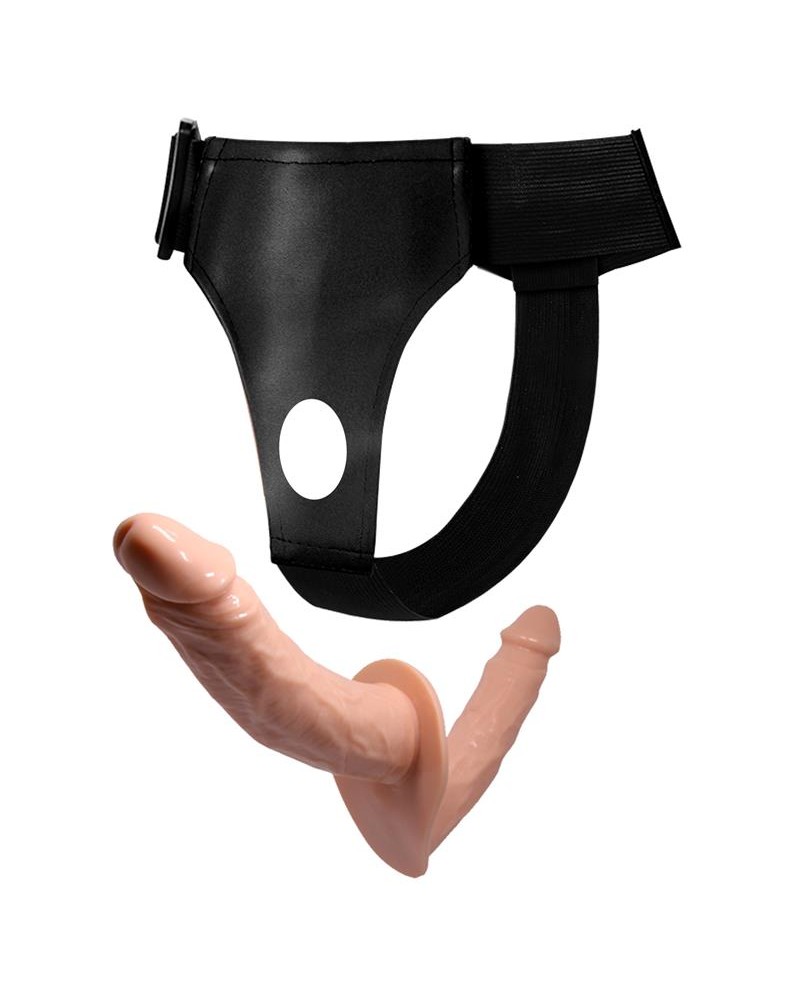 Arnés con Dildo Doble 7.1" + 5.9"