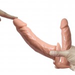 Arnés con Dildo Doble 7.1" + 5.9"
