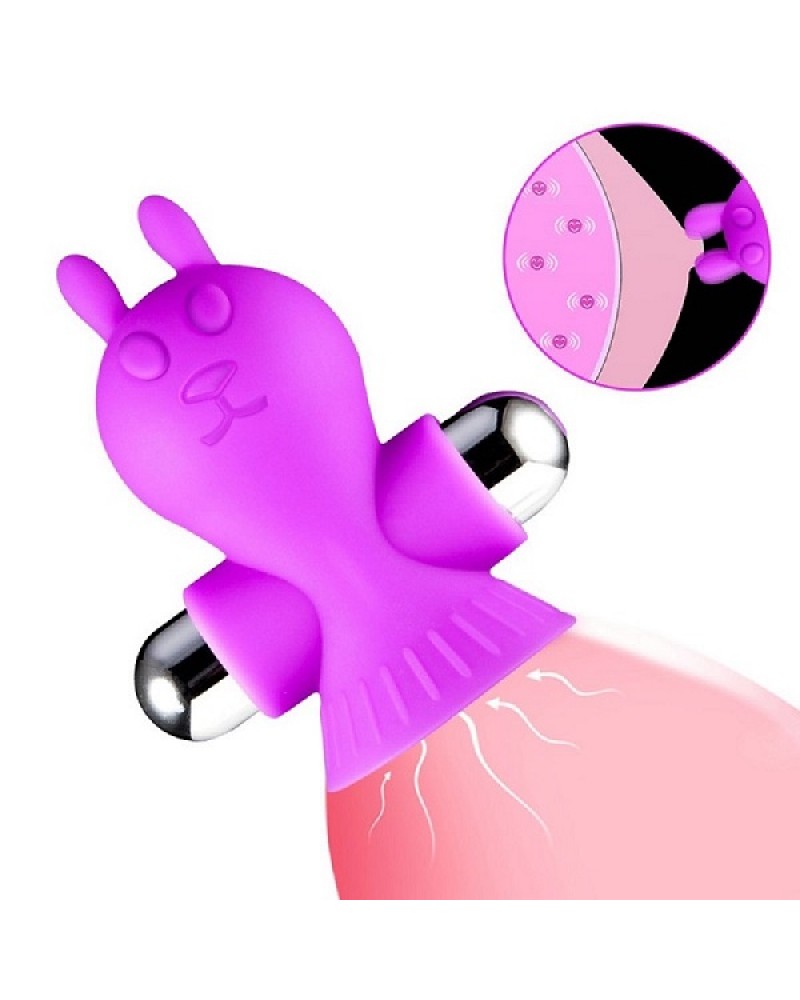Ophelia' s Dream Toys - Vibrating Cunnilingus Breast Massager