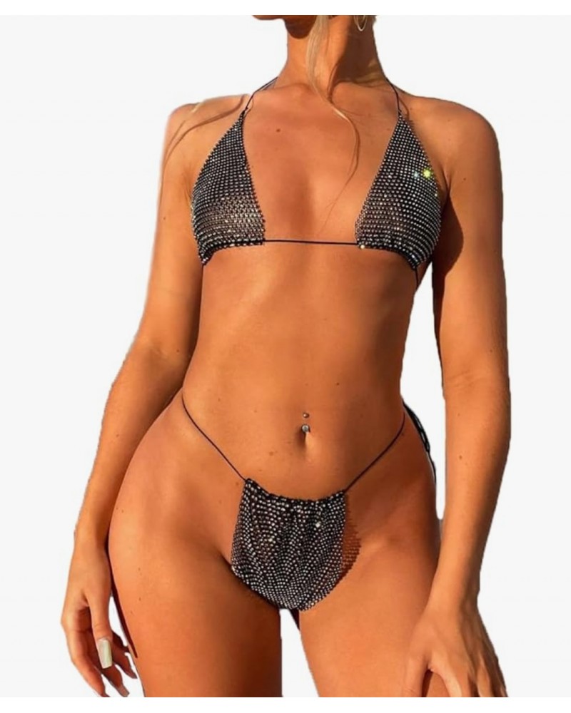 Ophelia's Dream Lingerie - Strass Set Black