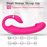 Ophelia's Dream Toys - Strapless strap-on Vibrator Pink