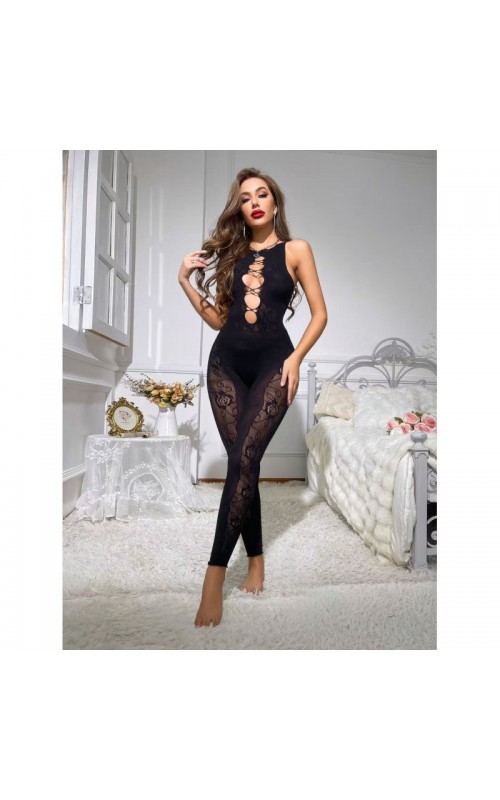 Ophelia's Dream Lingerie - Catsuit with fishnet details