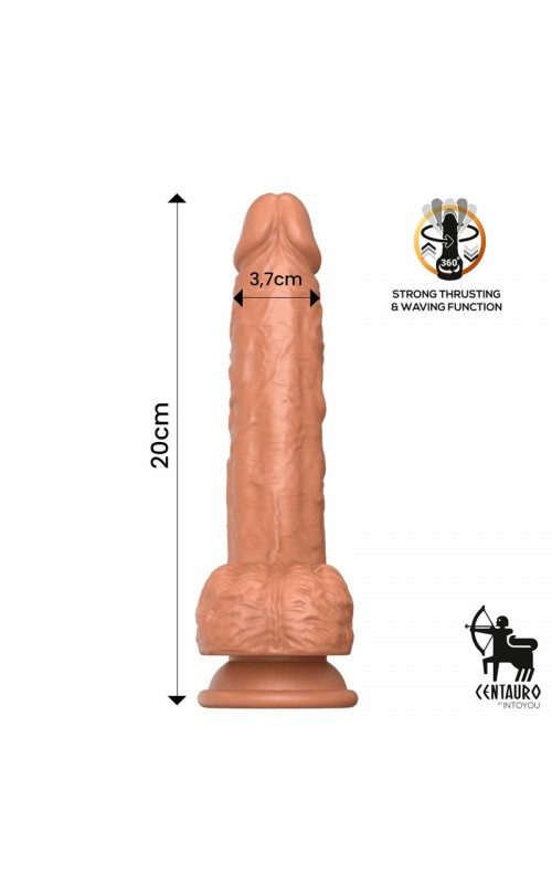 Octavius Dildo with Thrusting, 360º Waving and Vibrating 7.8" - 20 cm