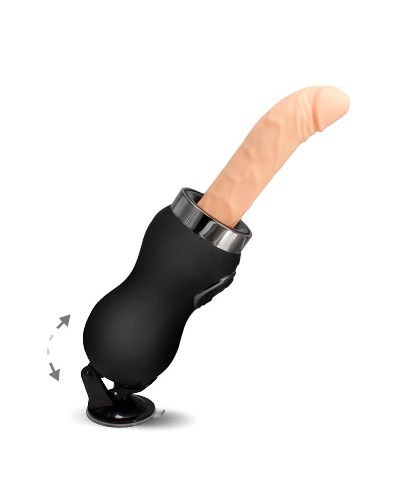 Sex Machine Vibration, Thrusting and Heat Remote Control USB