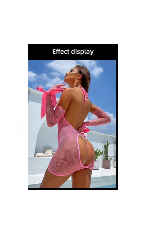 Ophelia's Dream Lingerie - Mini dress with gloves