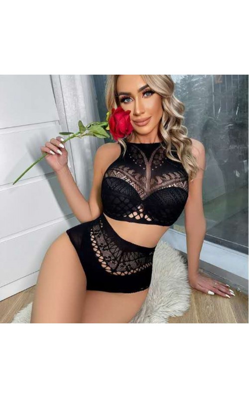 Ophelia's Dream Lingerie - Fishnet set