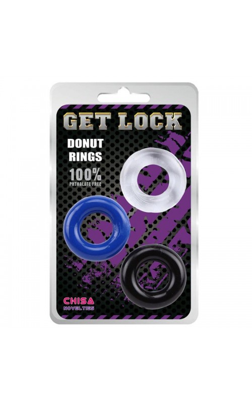 Donut Rings-Assorted 3 Pack	