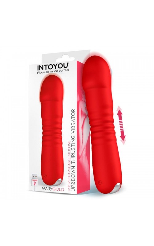 Marygold Stimulator with Thrusting Up & Down Movement USB Silicone