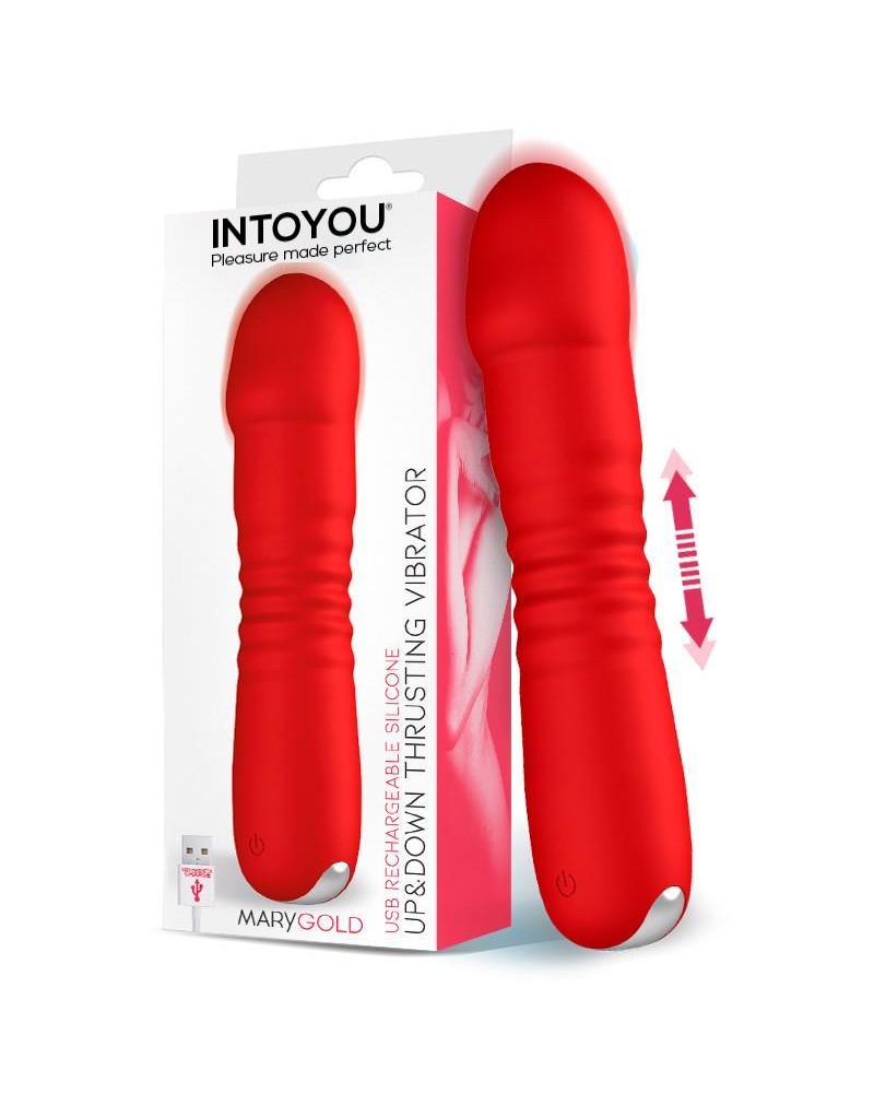 Marygold Stimulator with Thrusting Up & Down Movement USB Silicone