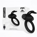 Neptune Vibrating Ring Silicone Rechargable USB	