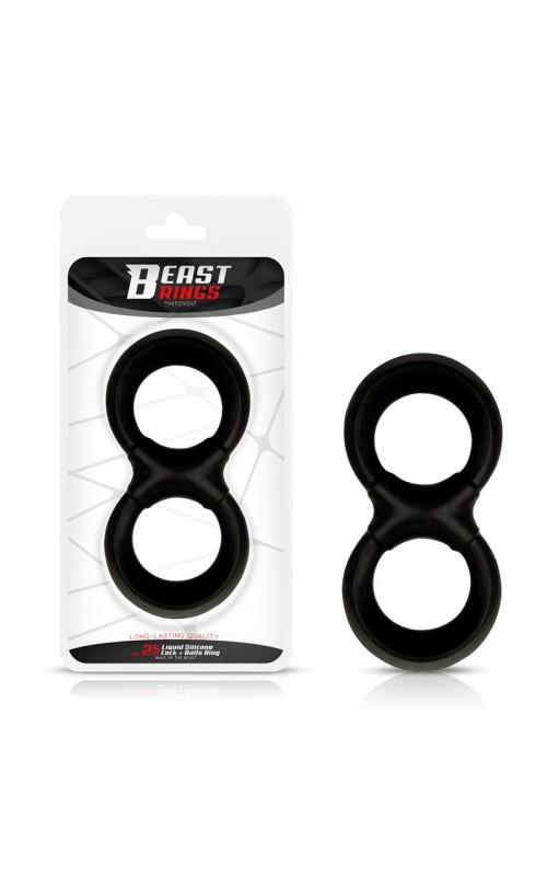 Penis and Testicles Ring Liquid Silicone 25 mm	