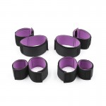 Set of restraints with handcuffs and Anklecuffs Adjustable Set of restraints with handcuffs and Anklecuffs Adjustable