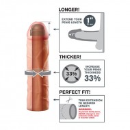 Fantasy X-tensions Perfect 2,54 cm Extension - Flesh