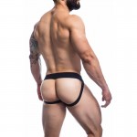 Stripe-Pink Jockstrap Pink and Black 