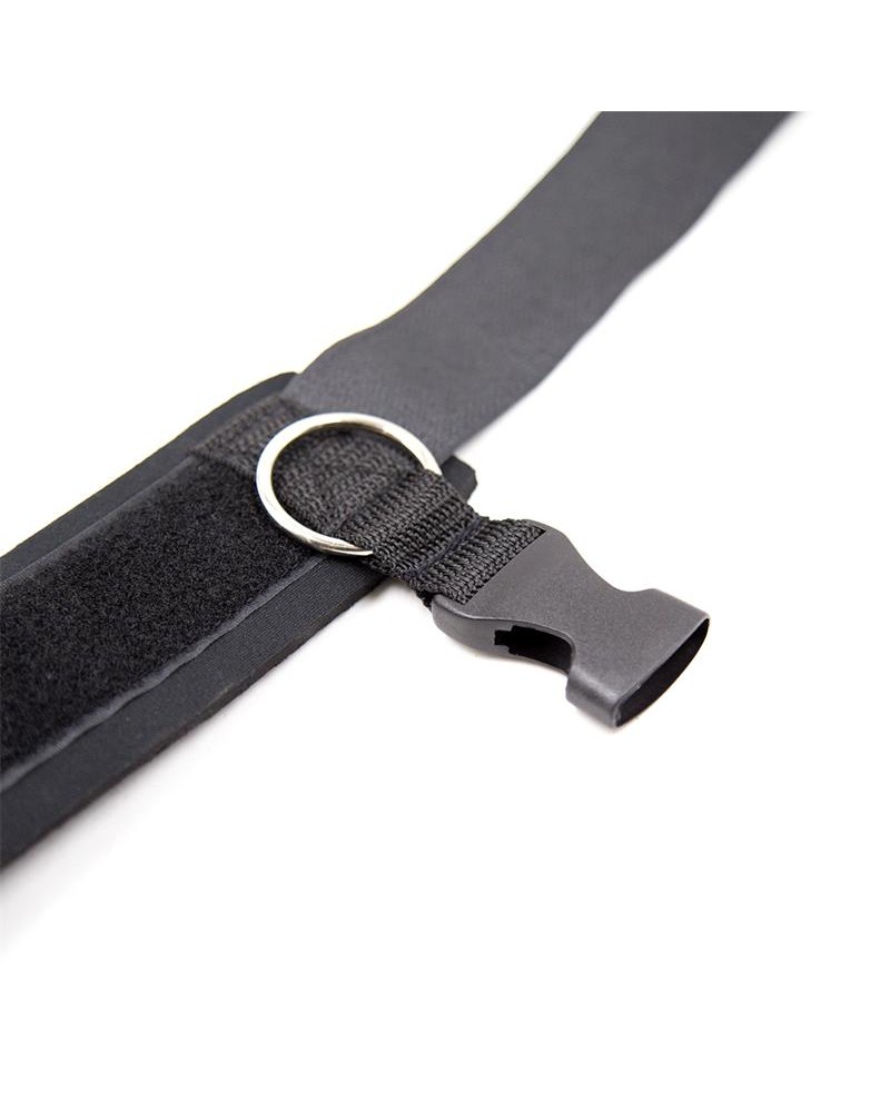 Neoprene Handcuffs with Velcro Black	