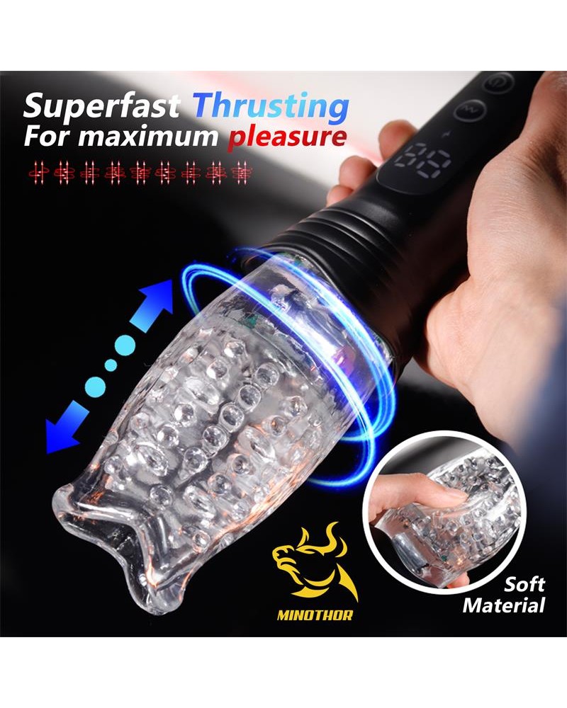 Subaz Male Masturbator with Thrusting and Rotating 360º
