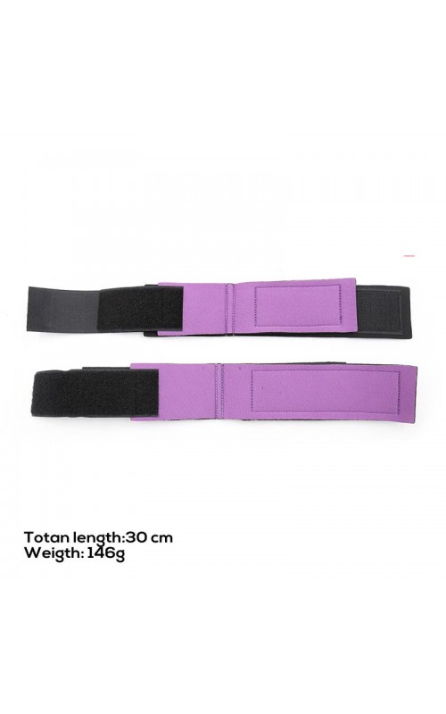 Set of restraints with handcuffs and Anklecuffs Adjustable	