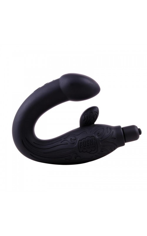 Prostatic Masager Silicone 29 cm Black	