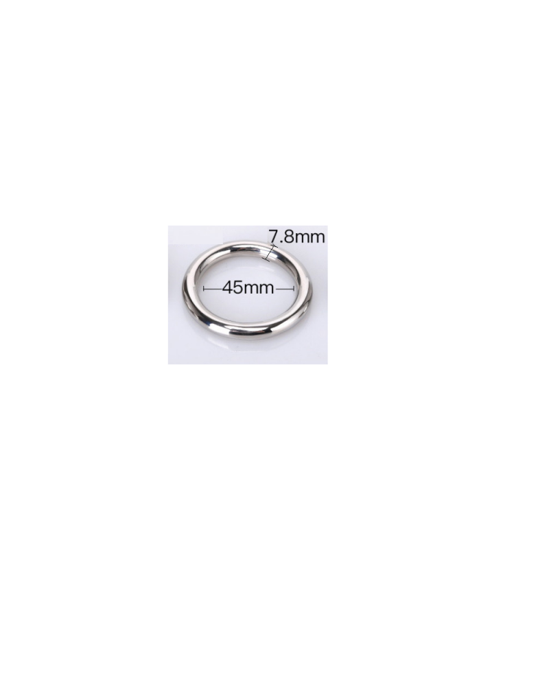 Ophelia's Dream Toys - Silver Metal Ring 45mm