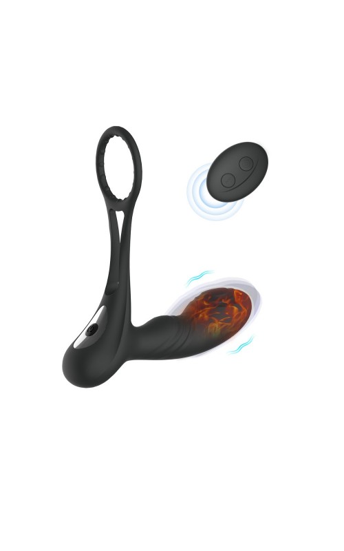 Ophelia's Dream Toys - Prostate Vibrator with Cock Ring