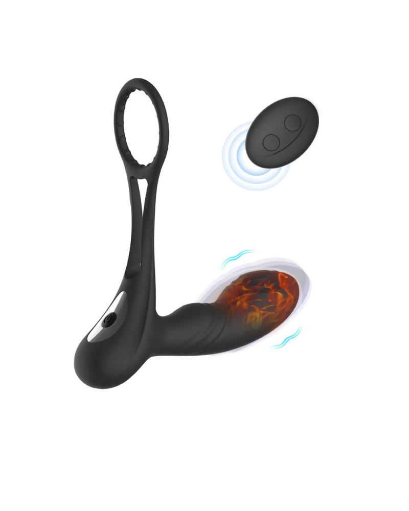 Ophelia's Dream Toys - Prostate Vibrator with Cock Ring