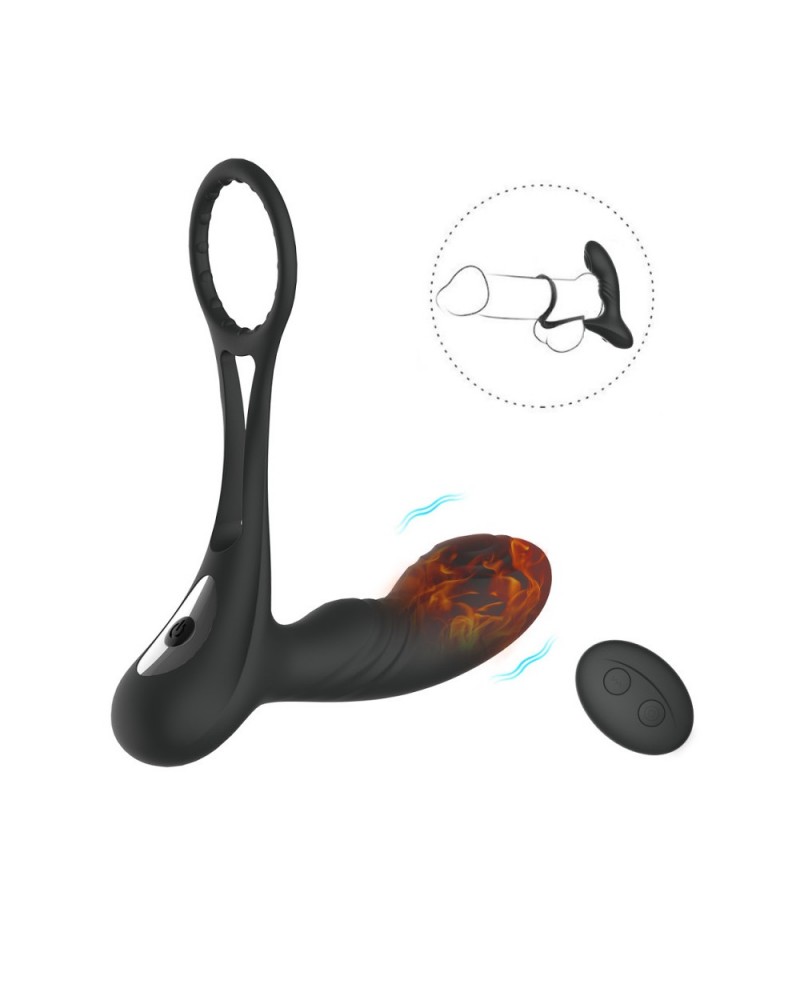 Ophelia's Dream Toys - Prostate Vibrator with Cock Ring