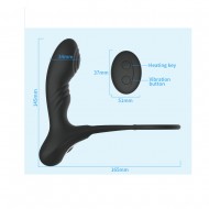 Ophelia's Dream Toys - Prostate Vibrator with Cock Ring