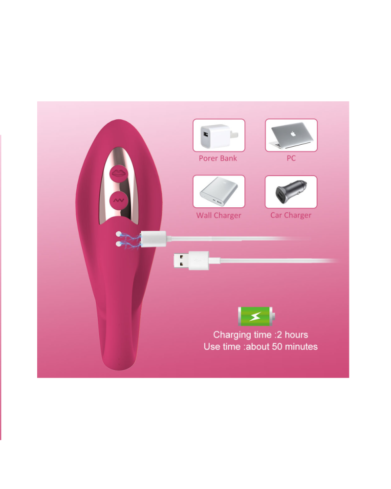 Ophelia's Dream Toys- Clitoral Vibrator Pink
