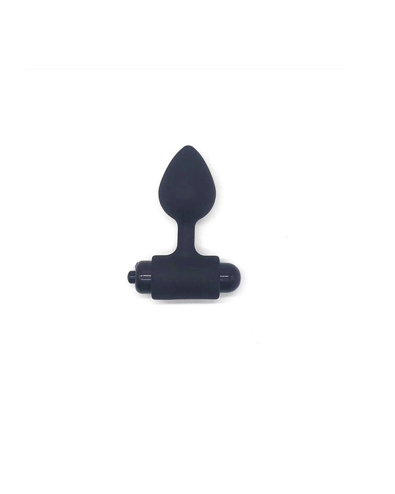 Ophelia's Dream Toys - Black Silicone Vibrating Plug