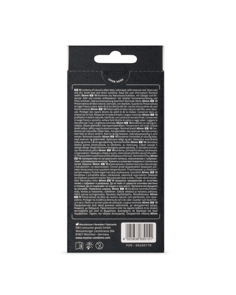 MY.SIZE Pro 60 mm - 10pcs