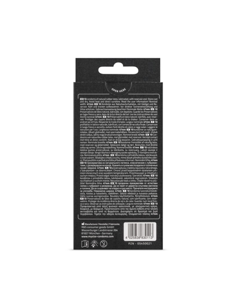 MY.SIZE Pro 47 mm - 10pcs