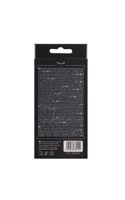 MY.SIZE Pro 49 mm - 10 pcs