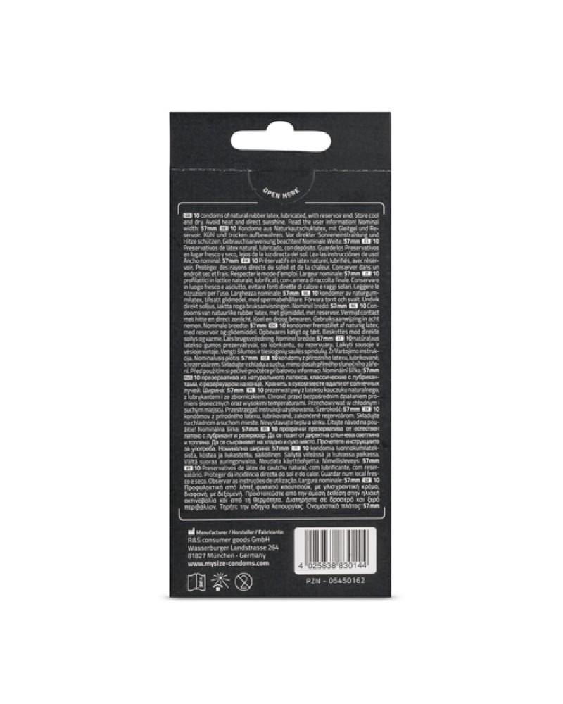 MY.SIZE Pro 57 mm - 10pcs