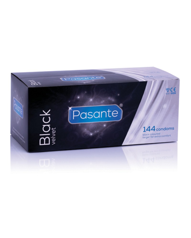 Pasante Black Velvet condoms 144pcs