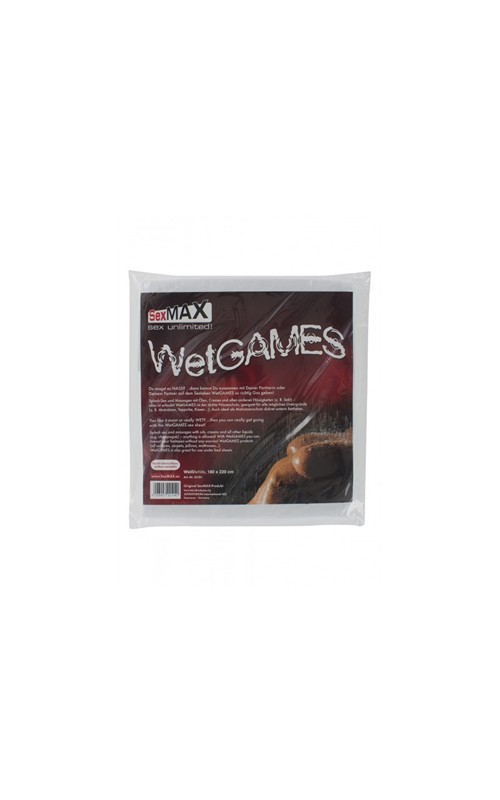 SexMAX WetGAMES Vinyl Sheet 180 x 220 cm - White