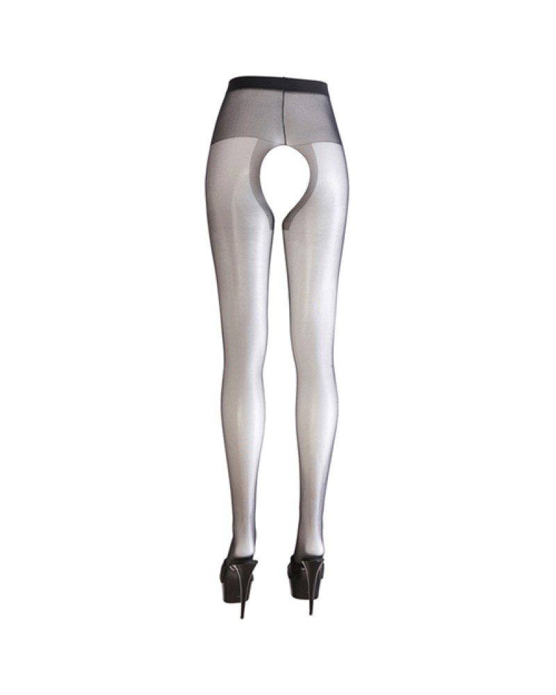 Crotchless Tights black