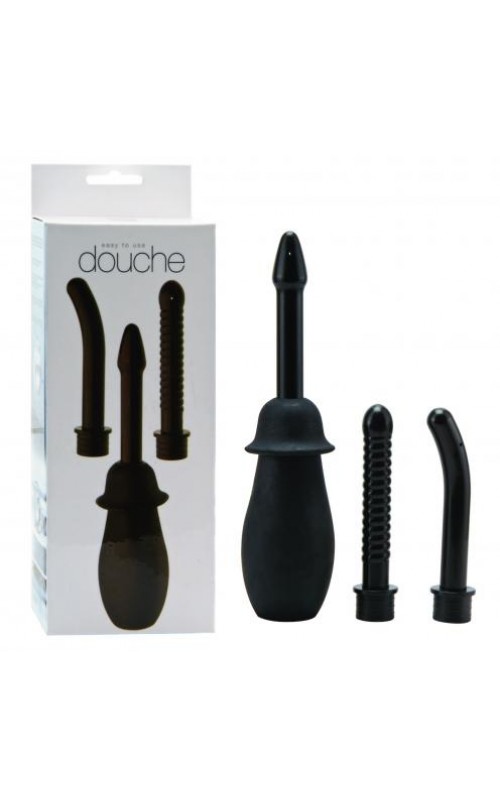 Anal Douche Kit Black