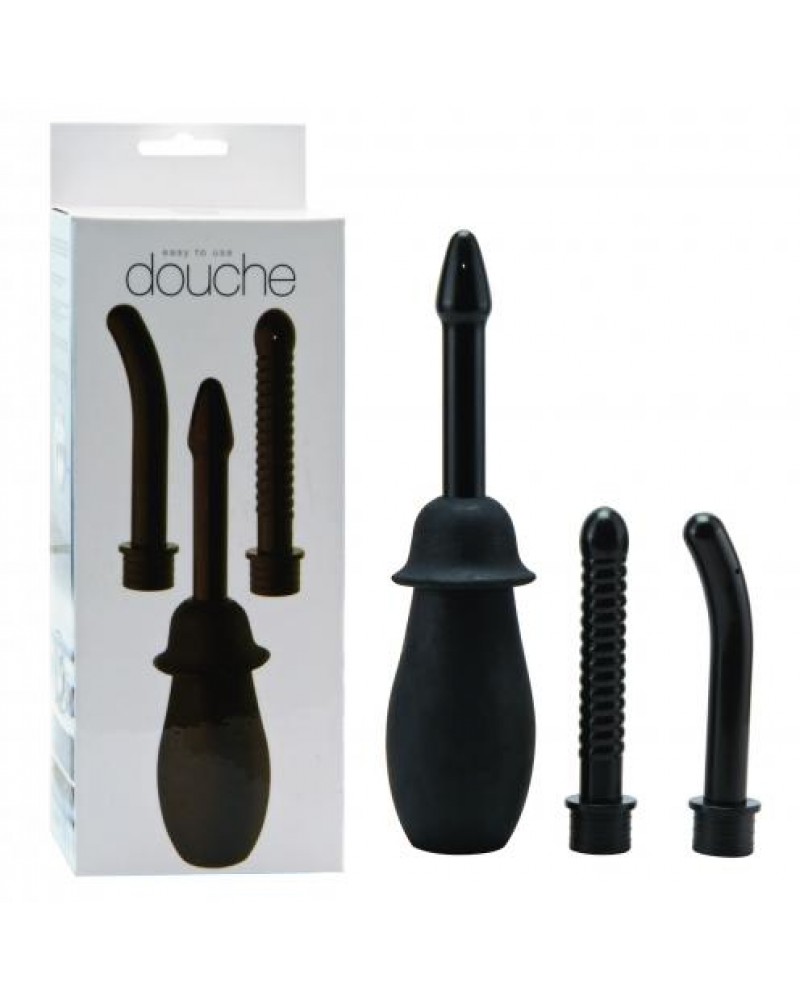 Anal Douche Kit Black