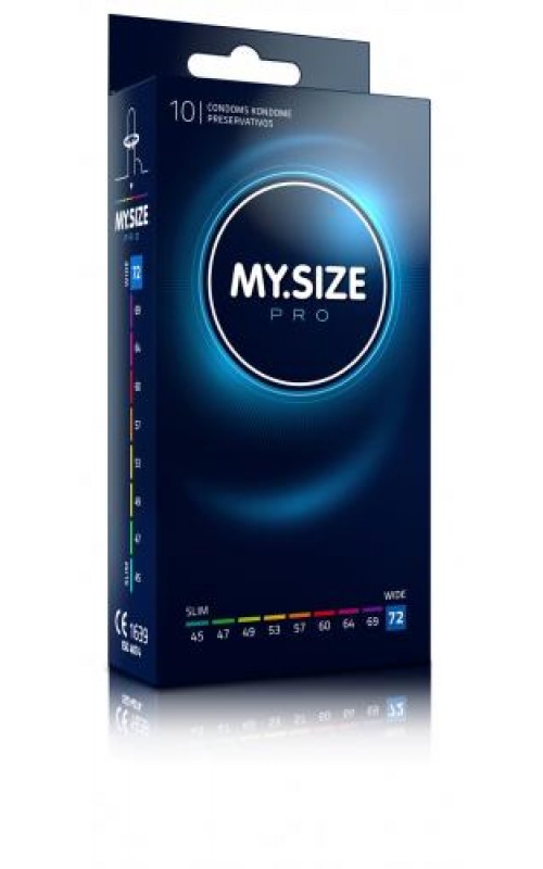 MY.SIZE Pro 72 mm - 10 pieces